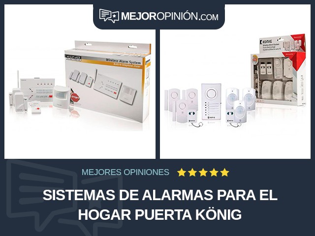 Sistemas de alarmas para el hogar Puerta König