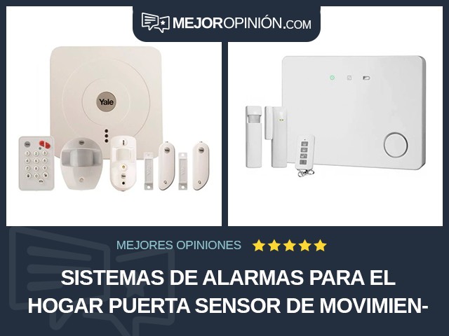 Sistemas de alarmas para el hogar Puerta Sensor de movimiento