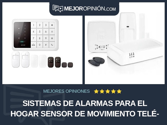 Sistemas de alarmas para el hogar Sensor de movimiento Teléfono móvil