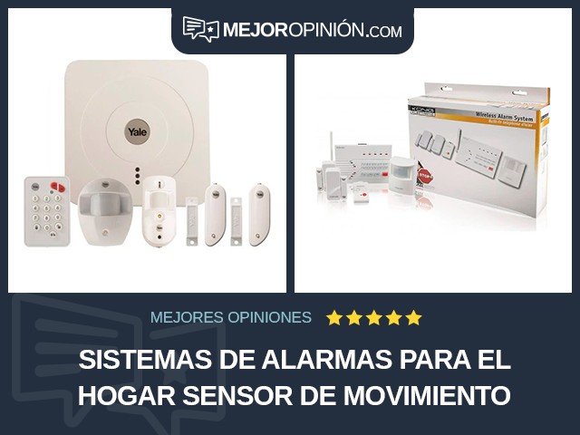 Sistemas de alarmas para el hogar Sensor de movimiento