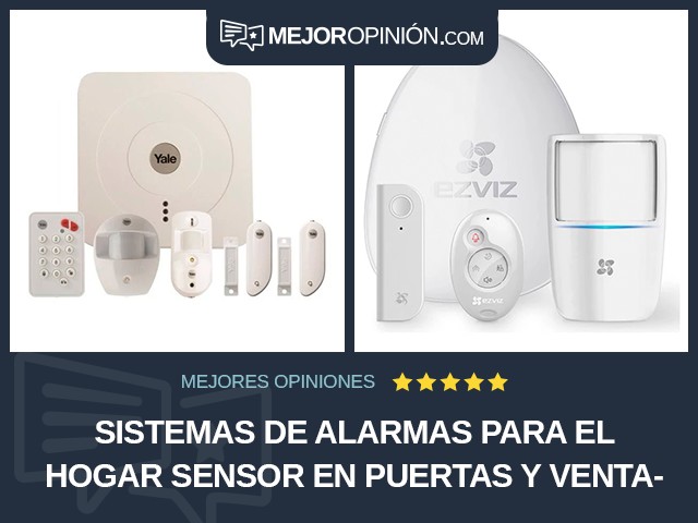 Sistemas de alarmas para el hogar Sensor en puertas y ventanas Banda ancha