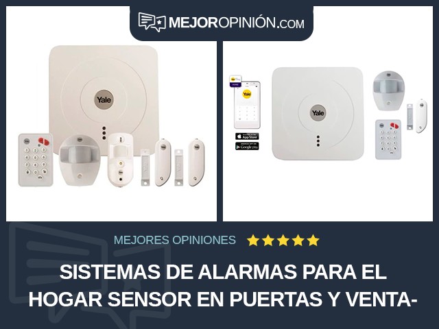 Sistemas de alarmas para el hogar Sensor en puertas y ventanas Yale