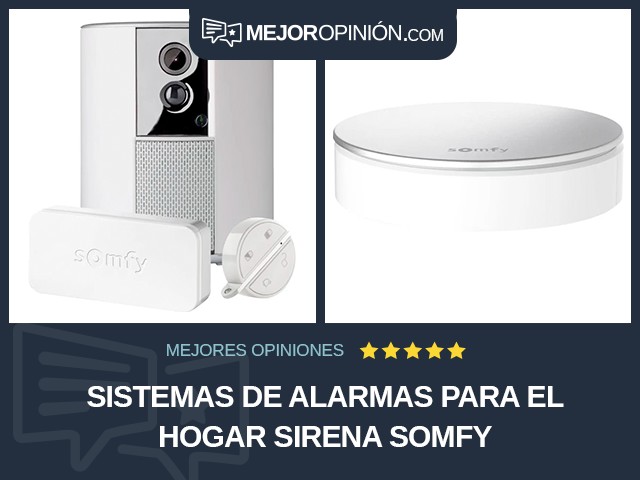 Sistemas de alarmas para el hogar Sirena Somfy