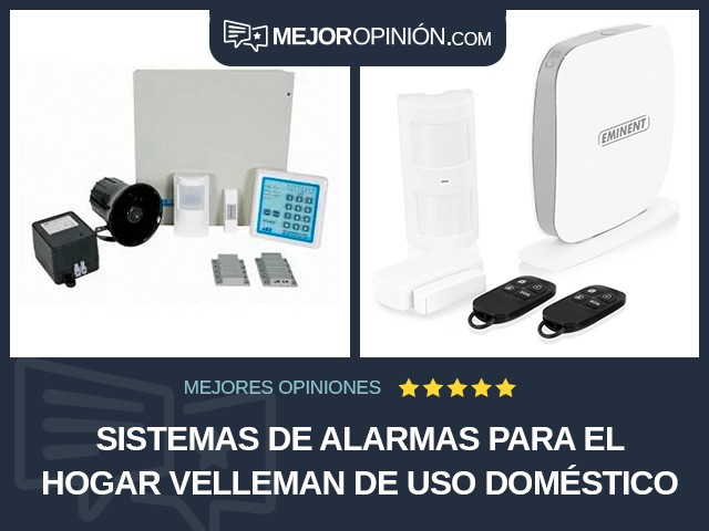 Sistemas de alarmas para el hogar Velleman De uso doméstico
