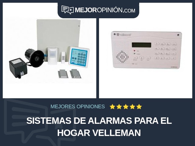 Sistemas de alarmas para el hogar Velleman