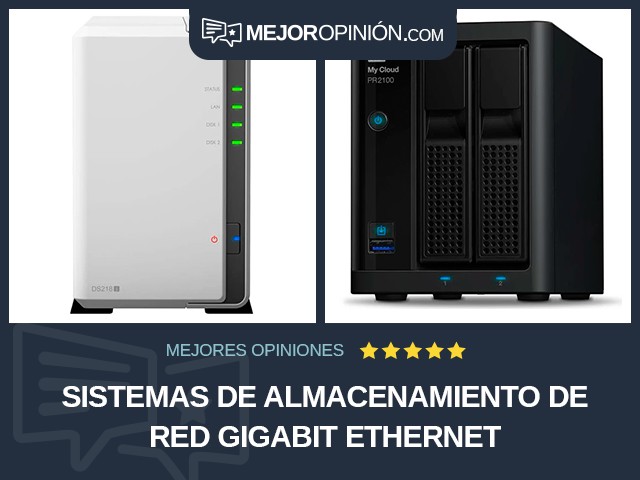 Sistemas de almacenamiento de red Gigabit Ethernet