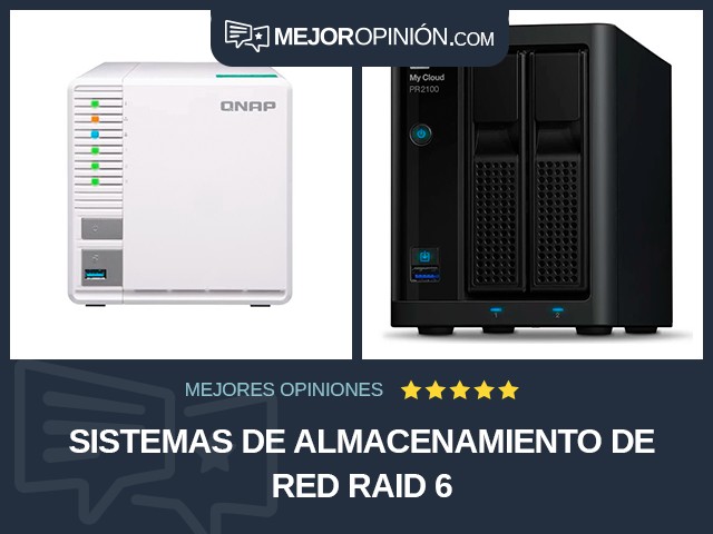 Sistemas de almacenamiento de red RAID 6