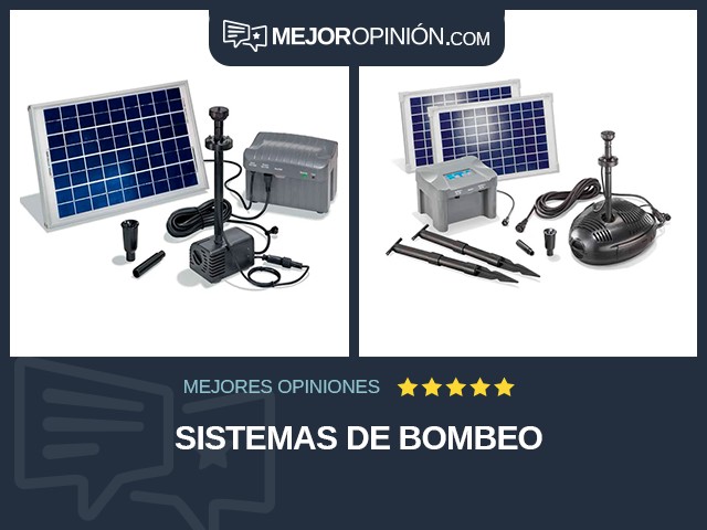 Sistemas de bombeo