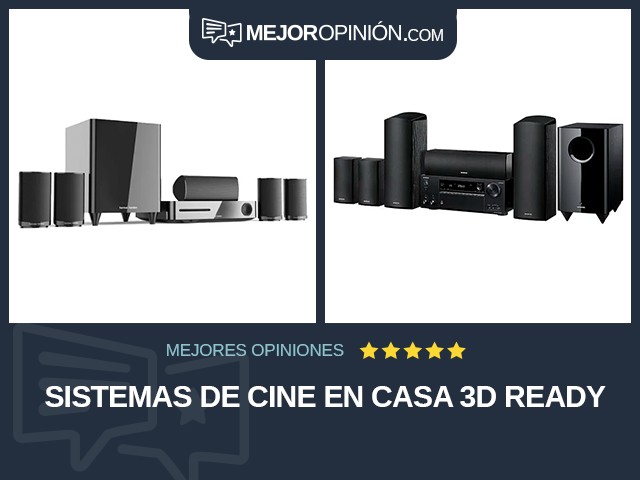 Sistemas de cine en casa 3D Ready