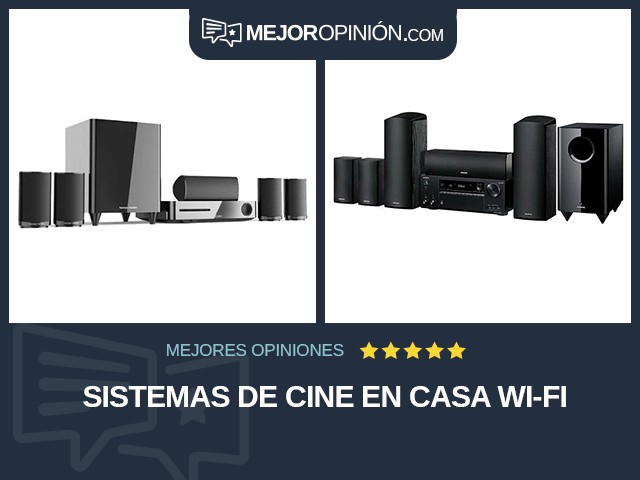 Sistemas de cine en casa Wi-Fi