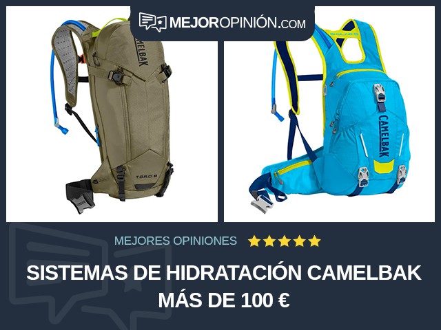 Sistemas de hidratación CamelBak Más de 100 €