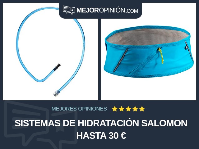 Sistemas de hidratación Salomon Hasta 30 €