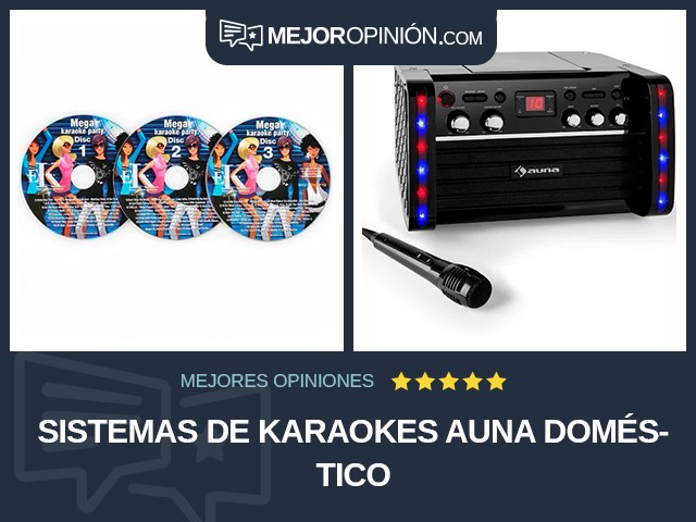 Sistemas de karaokes Auna Doméstico