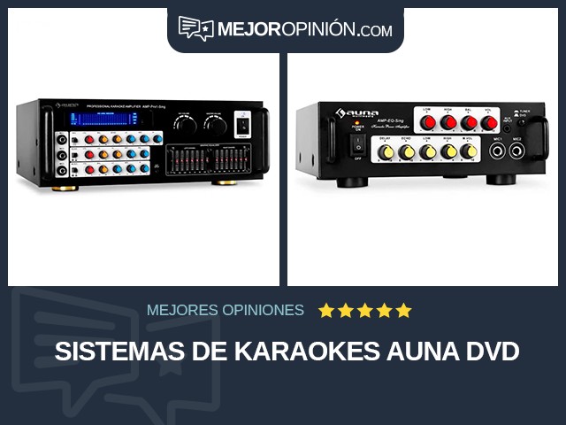 Sistemas de karaokes Auna DVD