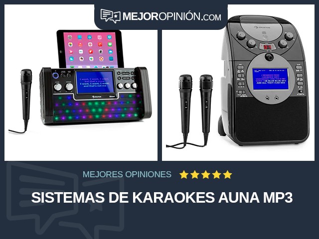Sistemas de karaokes Auna MP3