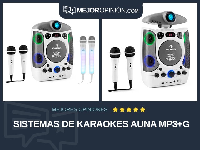 Sistemas de karaokes Auna MP3+G