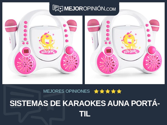 Sistemas de karaokes Auna Portátil
