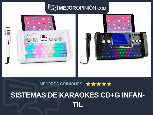 Sistemas de karaokes CD+G Infantil