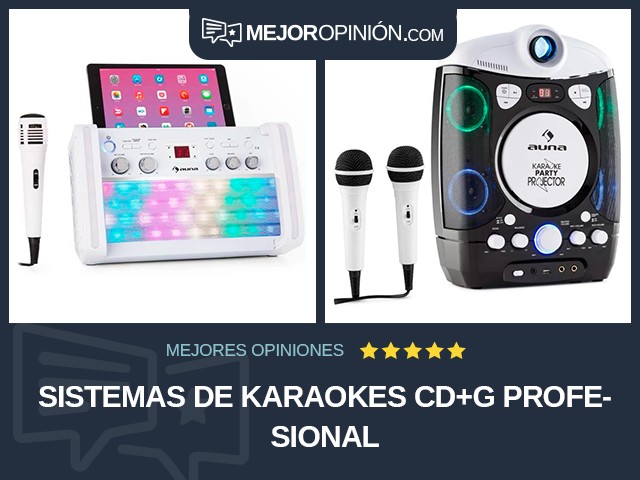 Sistemas de karaokes CD+G Profesional