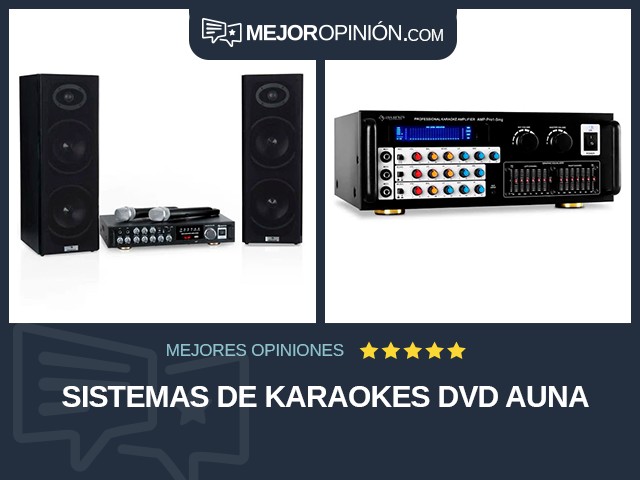 Sistemas de karaokes DVD Auna
