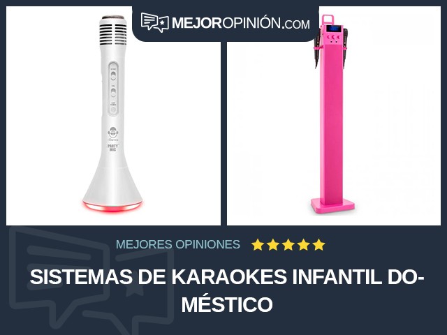 Sistemas de karaokes Infantil Doméstico