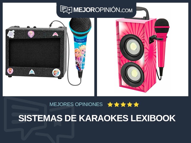 Sistemas de karaokes Lexibook