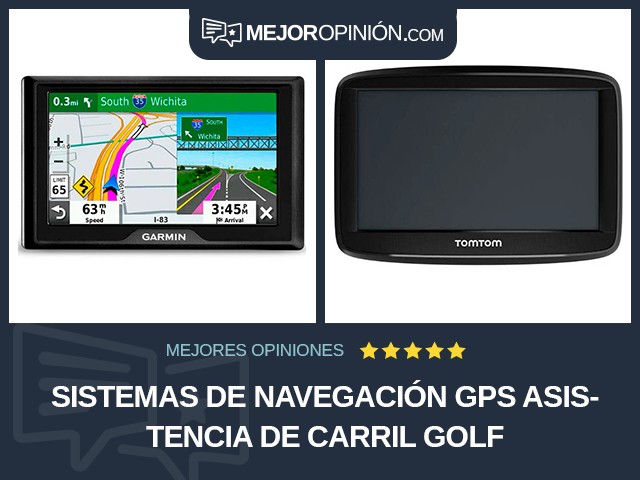 Sistemas de navegación GPS Asistencia de carril Golf