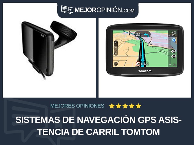 Sistemas de navegación GPS Asistencia de carril TomTom