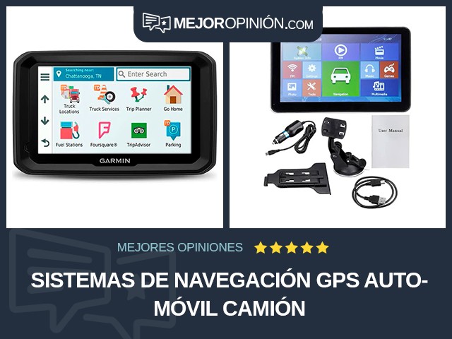 Sistemas de navegación GPS Automóvil Camión