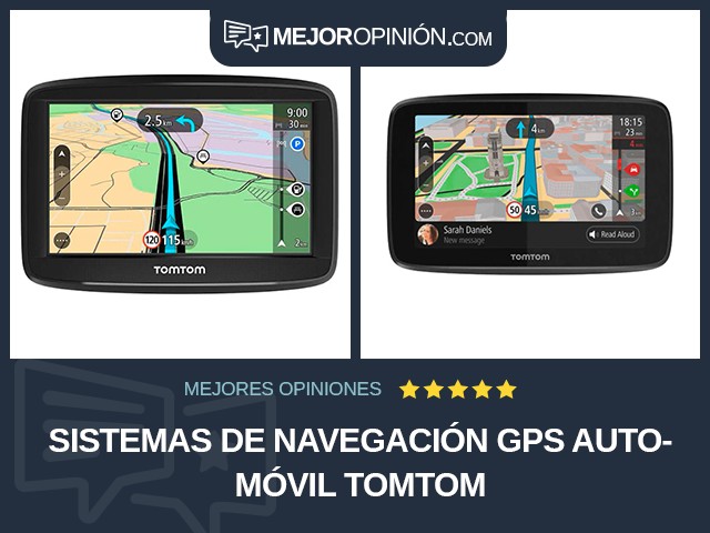 Sistemas de navegación GPS Automóvil TomTom