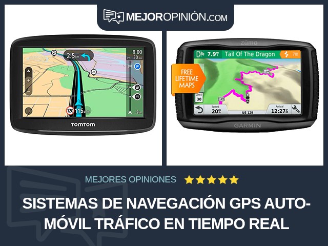 Sistemas de navegación GPS Automóvil Tráfico en tiempo real
