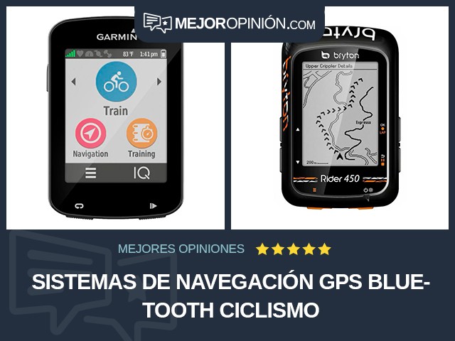 Sistemas de navegación GPS Bluetooth Ciclismo