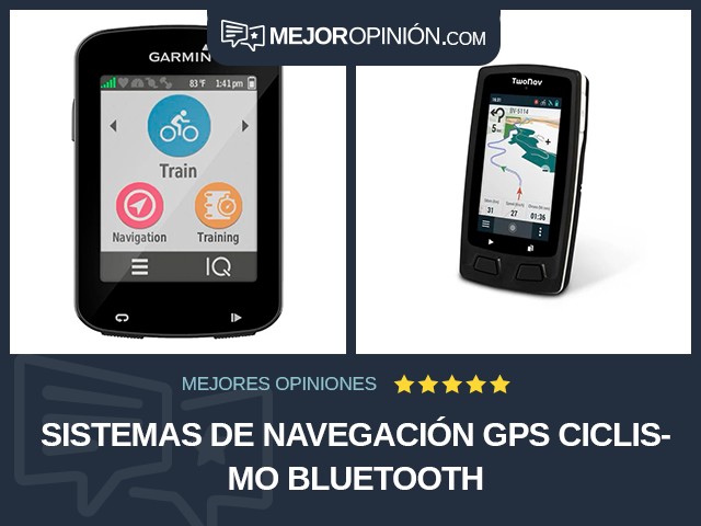 Sistemas de navegación GPS Ciclismo Bluetooth