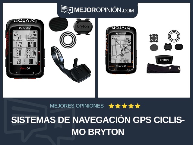 Sistemas de navegación GPS Ciclismo Bryton