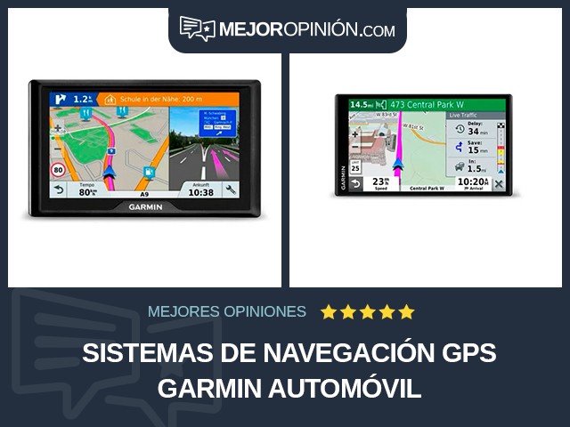 Sistemas de navegación GPS Garmin Automóvil
