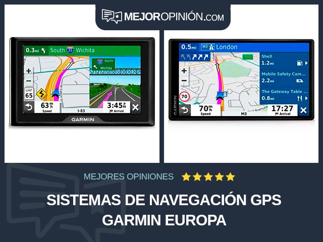 Sistemas de navegación GPS Garmin Europa