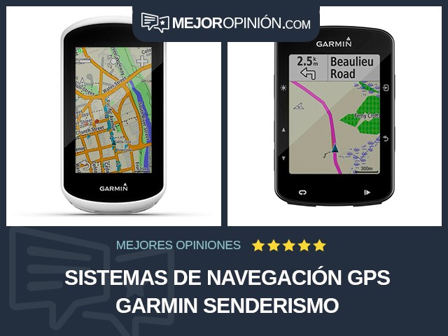 Sistemas de navegación GPS Garmin Senderismo