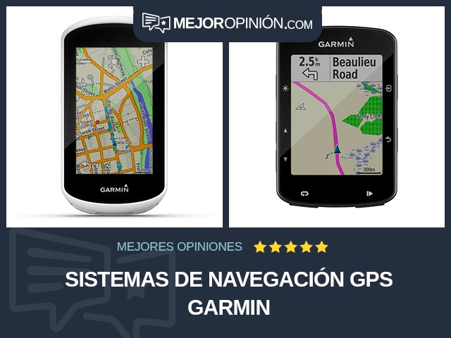 Sistemas de navegación GPS Garmin