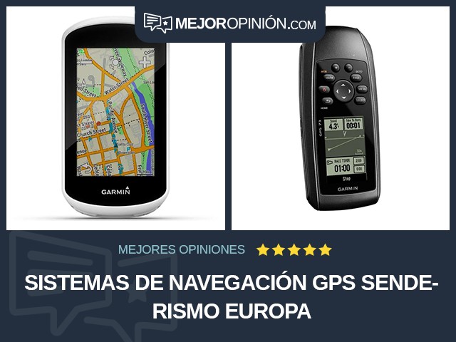Sistemas de navegación GPS Senderismo Europa