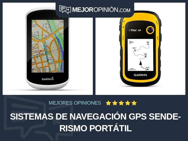 Sistemas de navegación GPS Senderismo Portátil