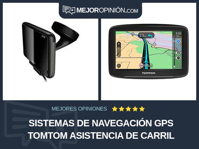 Sistemas de navegación GPS TomTom Asistencia de carril