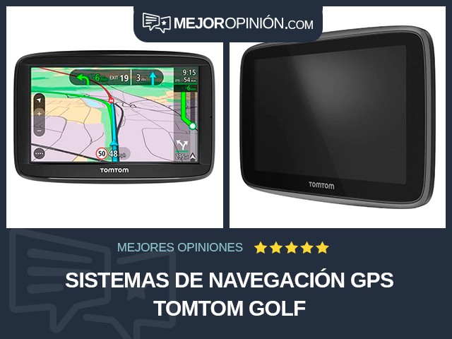 Sistemas de navegación GPS TomTom Golf