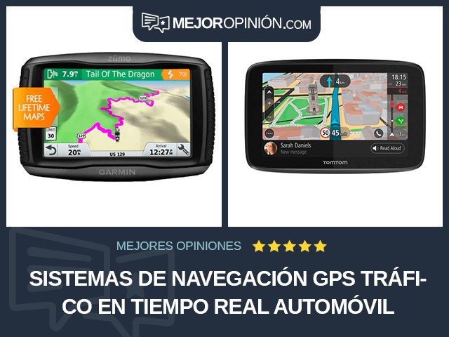 Sistemas de navegación GPS Tráfico en tiempo real Automóvil