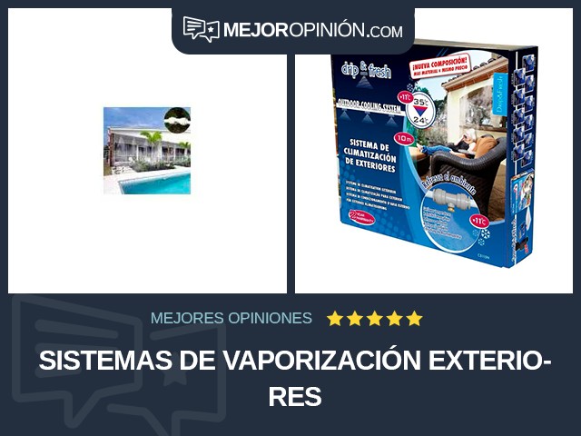 Sistemas de vaporización exteriores