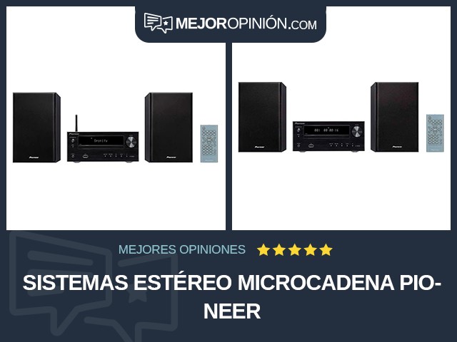 Sistemas estéreo Microcadena Pioneer