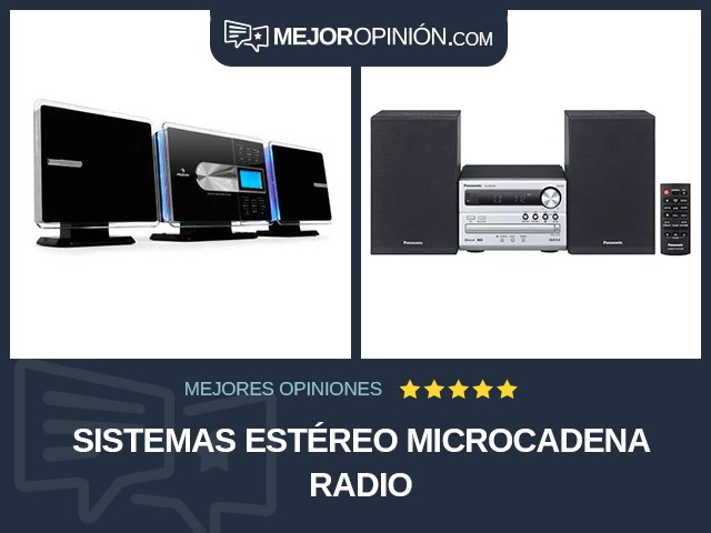 Sistemas estéreo Microcadena Radio