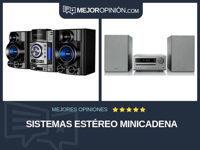 Sistemas estéreo Minicadena