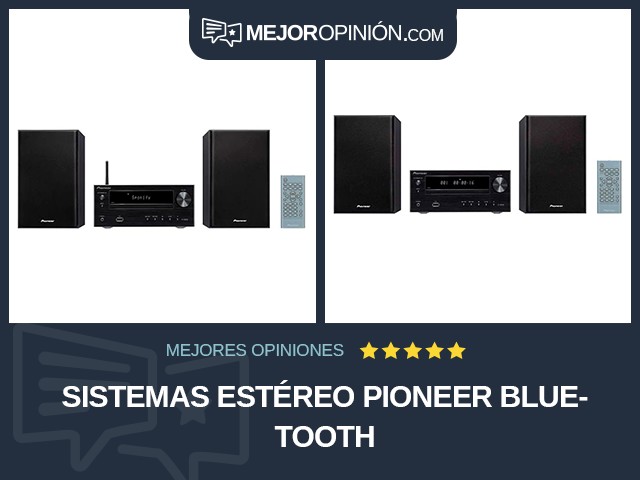 Sistemas estéreo Pioneer Bluetooth