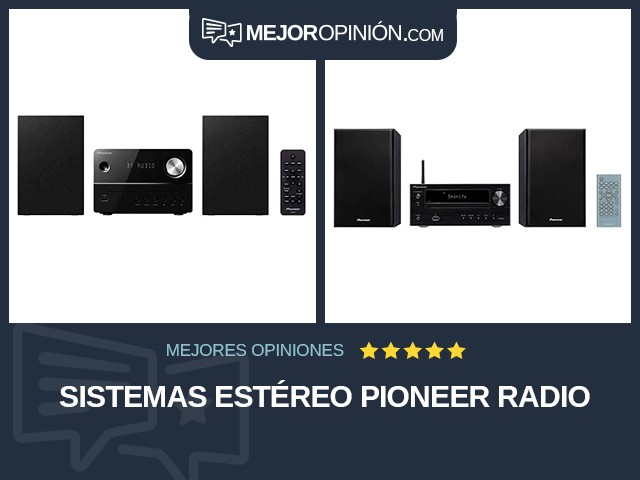 Sistemas estéreo Pioneer Radio