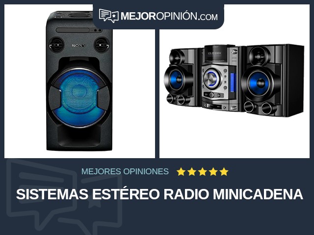 Sistemas estéreo Radio Minicadena
